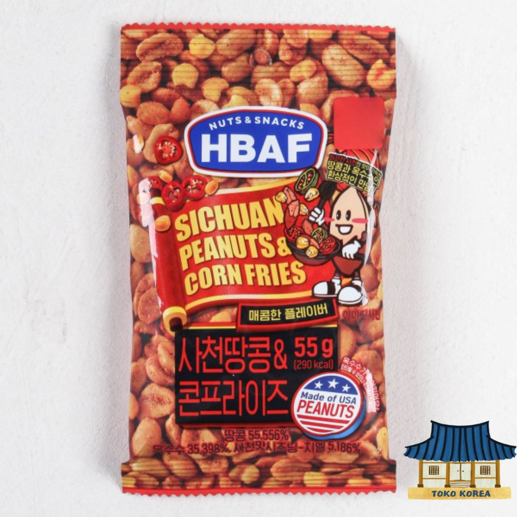 

[ HBAF ] SICHUAN PEANUTS & CORN FRIES 55gr