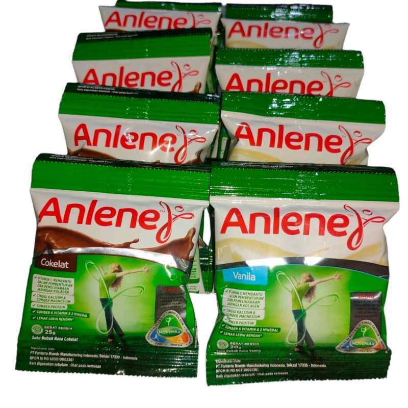 

Anlene sachet actifit / susu anlene untuk nutrisi tulang / susu anlene sachet 10pcs