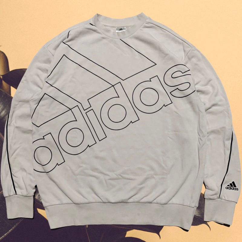 crewneck adidas big logo second original