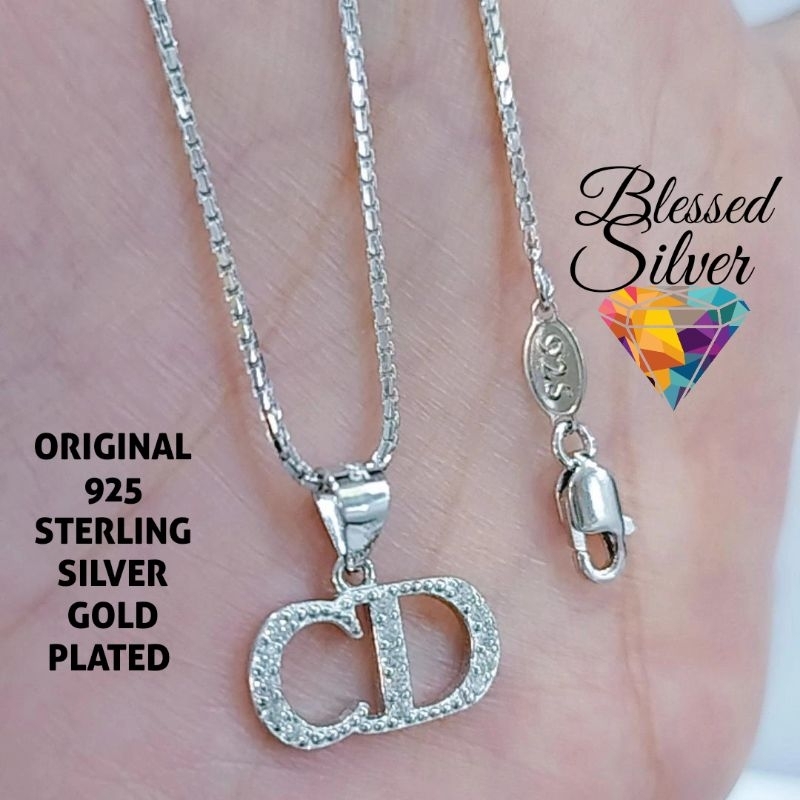 KALUNG PERAK ASLI 925  LAPIS EMAS MODEL CD ETALASE MIKAYLA