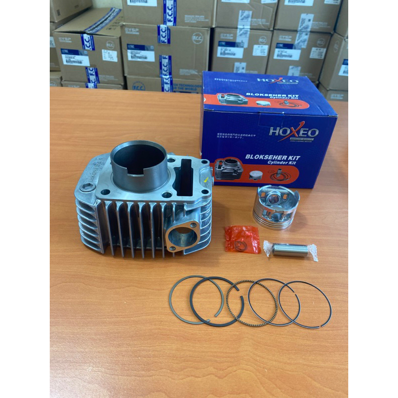 (HOXEO) Blok Seher Assy Supra X 125 Fi KPH / Blok Cylinder Kit / Asli