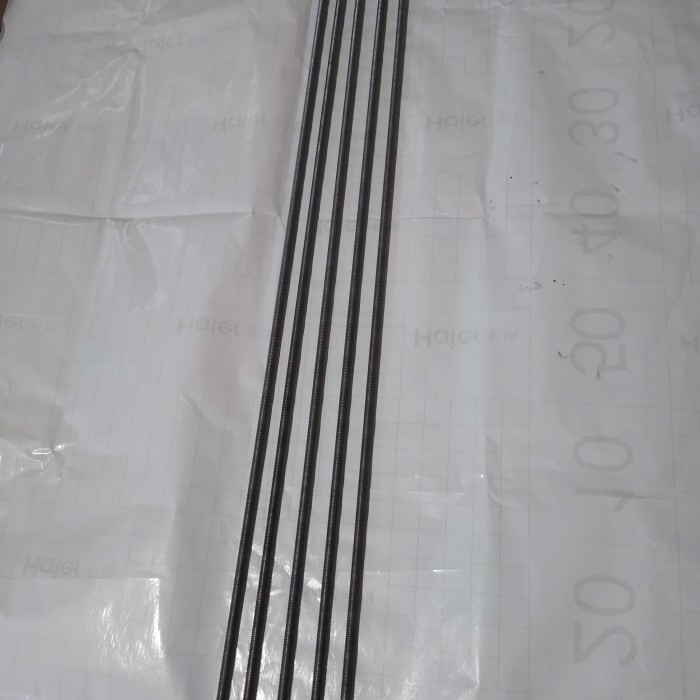 AS DRAT 6MM X 1METER/TREADED STUD/LONG DRAT/BAUT FULL DRAT