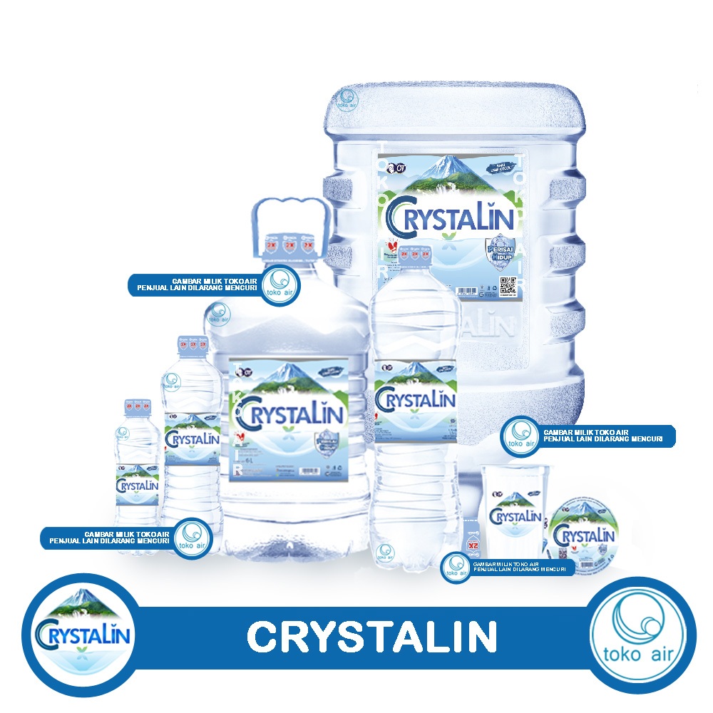 

Crystalin All Variant - Air Minum pH 8