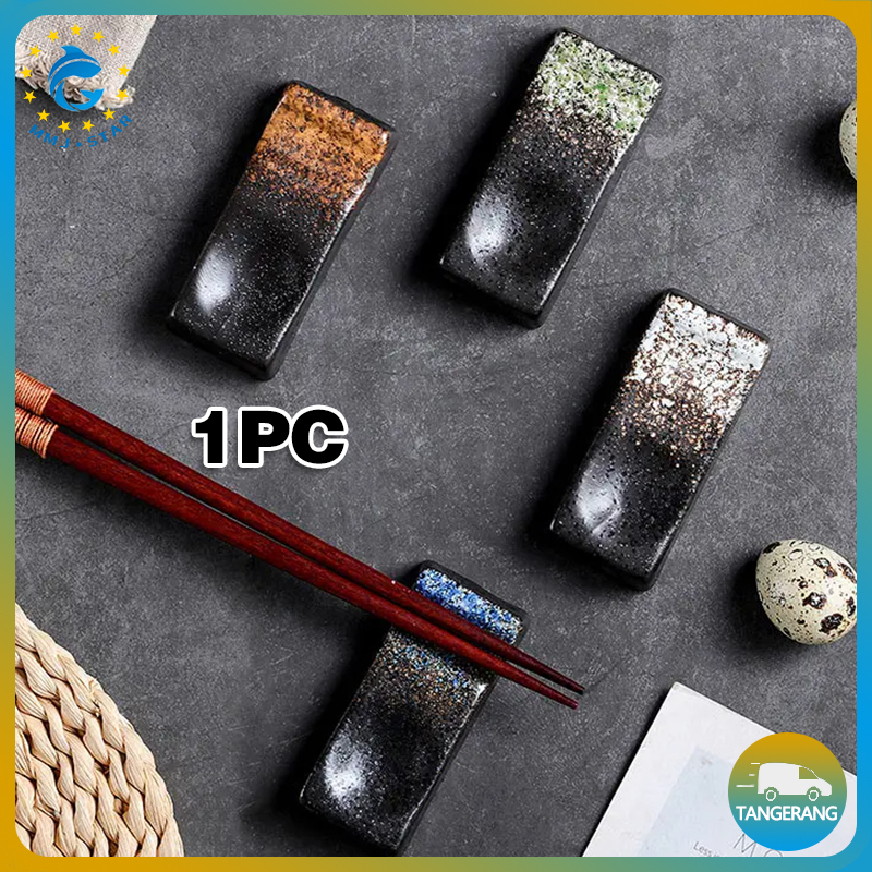 Tempat Taruh Sumpit Jepang Unik Mewah/Holder Sumpit Keramik