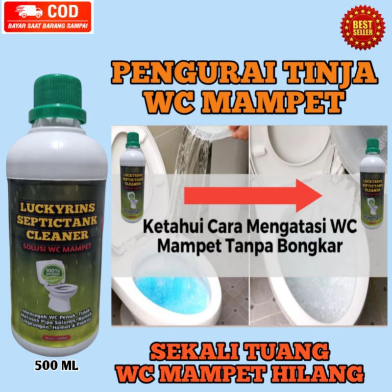 PENGURAI TINJA WC MAMPET