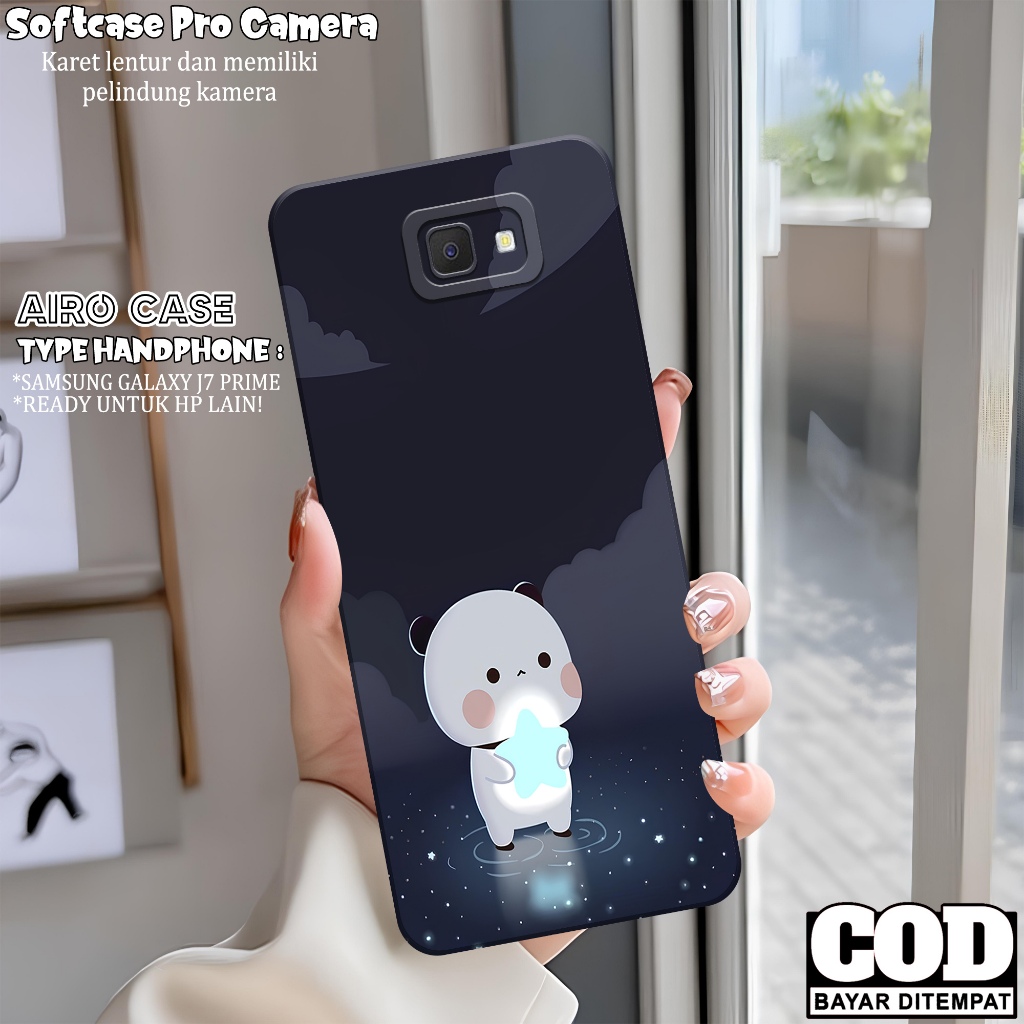 Case SAMSUNG GALAXY J7 PRIME - Softcase SAMSUNG GALAXY J7 PRIME - Fashion Case KARTUN - Casing SAMSU