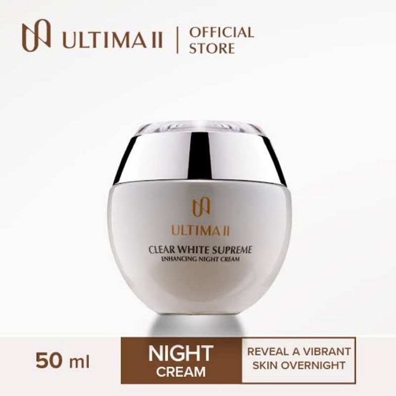Ultima II Clear White Supreme Night Cream