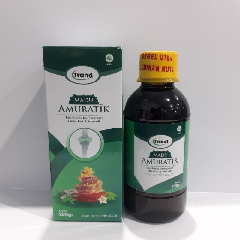 

Madu AMURATIK 280 Gram/Asam Urat/Rematik/Pegal Linu/Nyeri Sendi