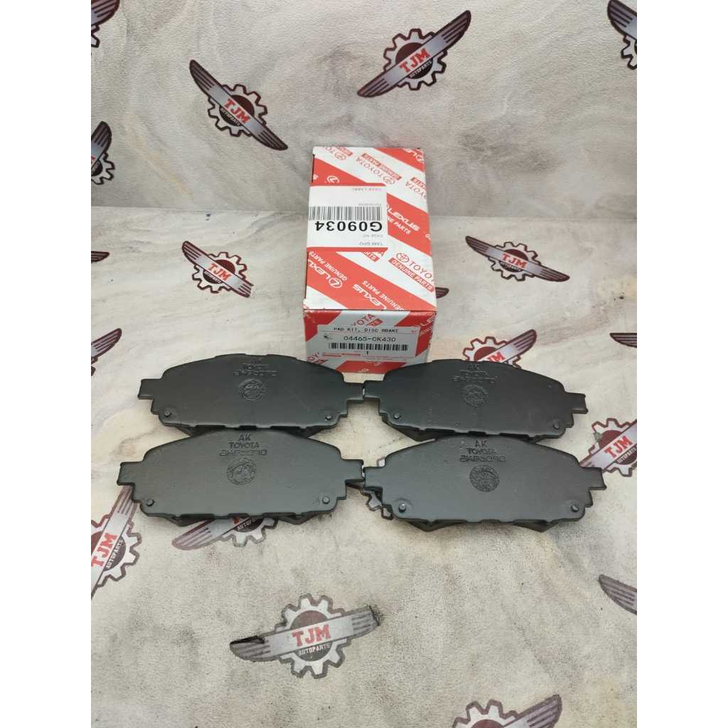 Brake Pad Kampas Rem Depan Innova Reborn 04465-0K430