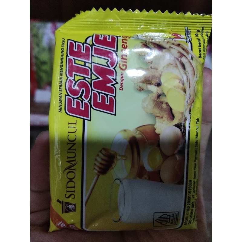 

STMJ Susu Telor Madu Jahe Sachet