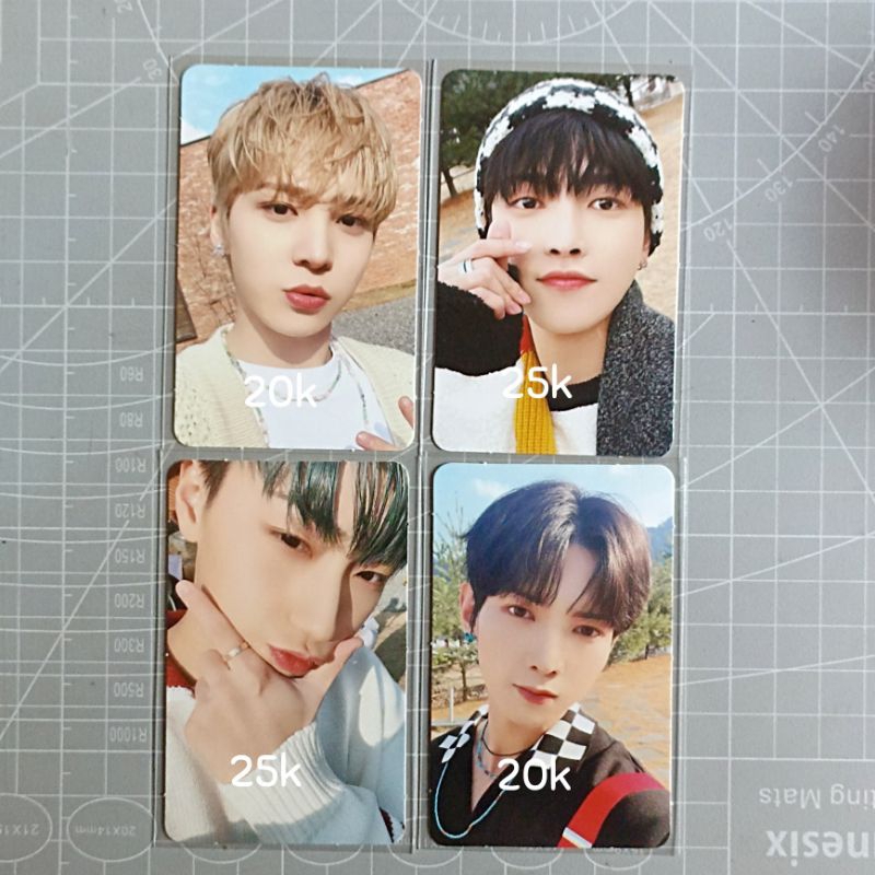 ATEEZ PC Ode To Youth 1st photobook Yunho Yeosang Hongjoong San photocard pb murah