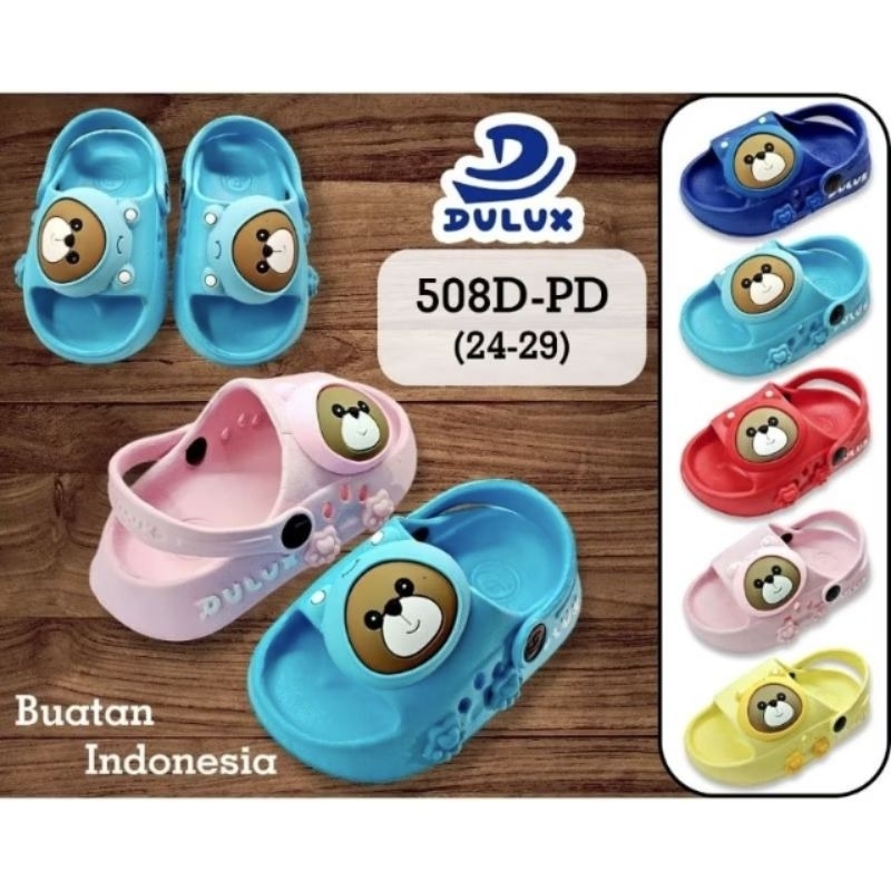 SANDAL ANAK PEREMPUAN TALI BELAKANG KARET LENTUR