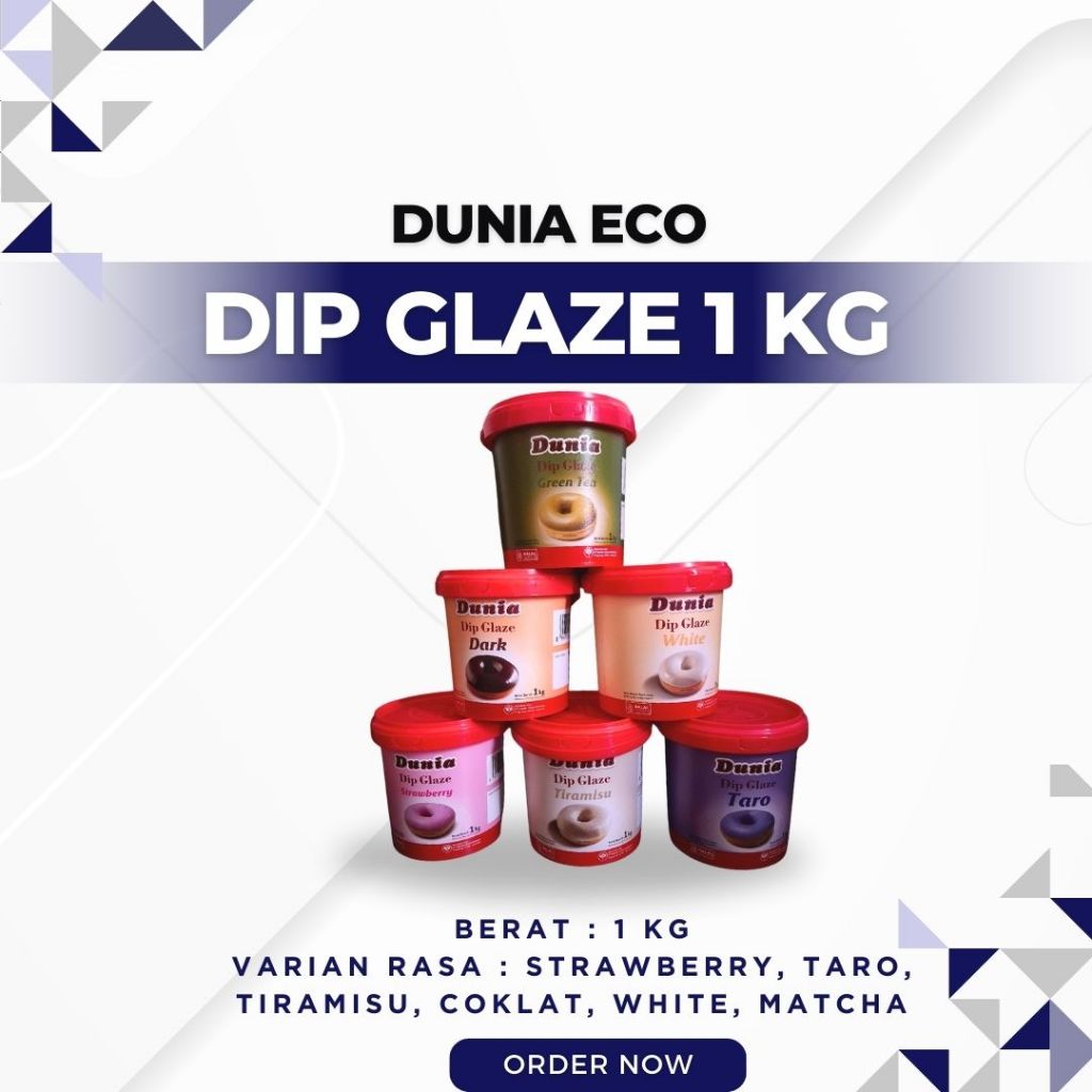 

DUNIA DIP GLAZE 1 KG / SELAI DONAT