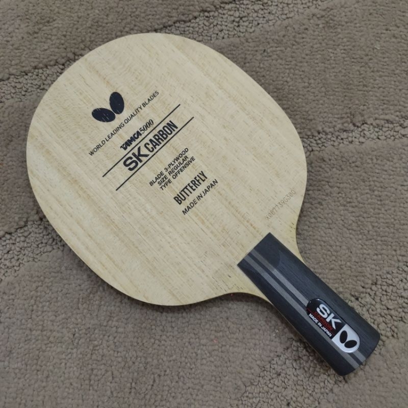Butterfly SK Carbon CS Penhold BEKAS Bet Tenis Meja Pingpong