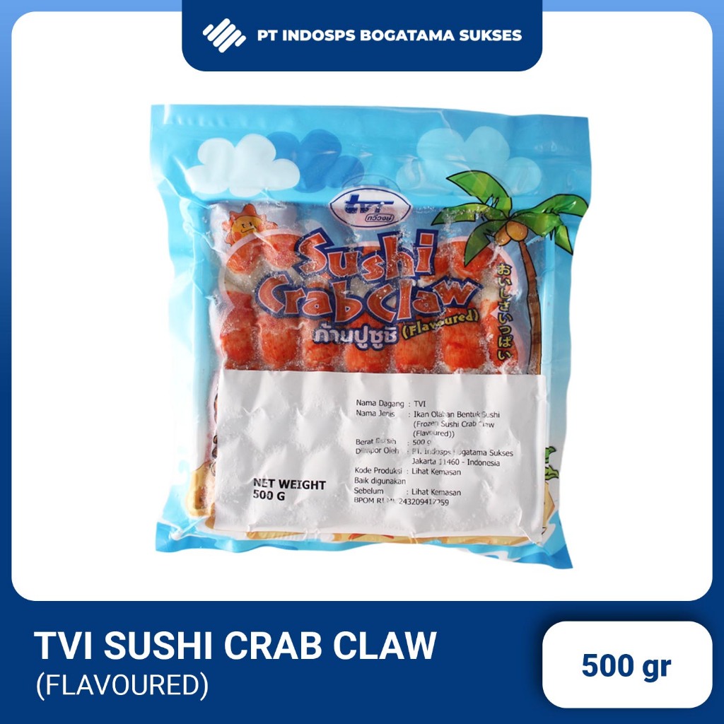 

Tvi Sushi Crab Claw (Flavoured) 500g