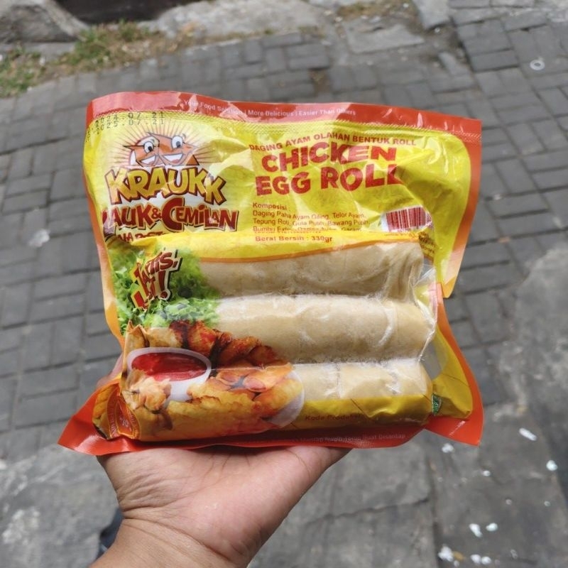 

CHICKEN EGGROLL KRAUK 330 GR