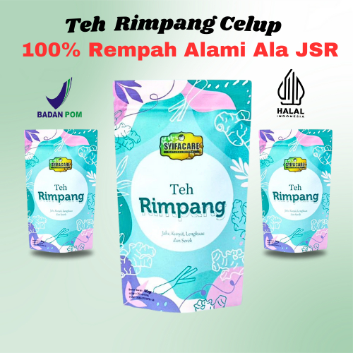 

Teh Rimpang Kemasan Praktis Rempah Alami Ala Jsr Detox Minuman Diet