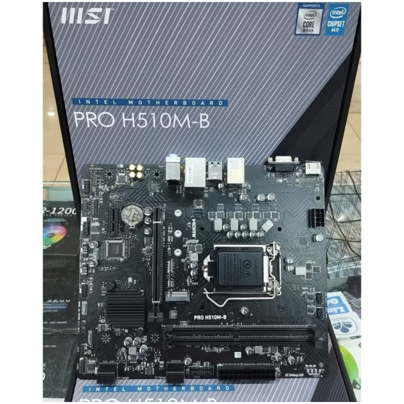 PAKET MOBO MSI H510 + i5 10400f + RAM 32GB