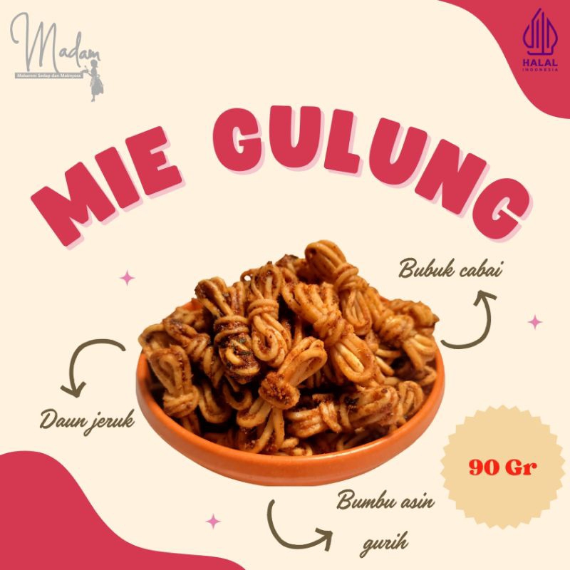 

Mie Gulung Makaroni Madam 90 gram