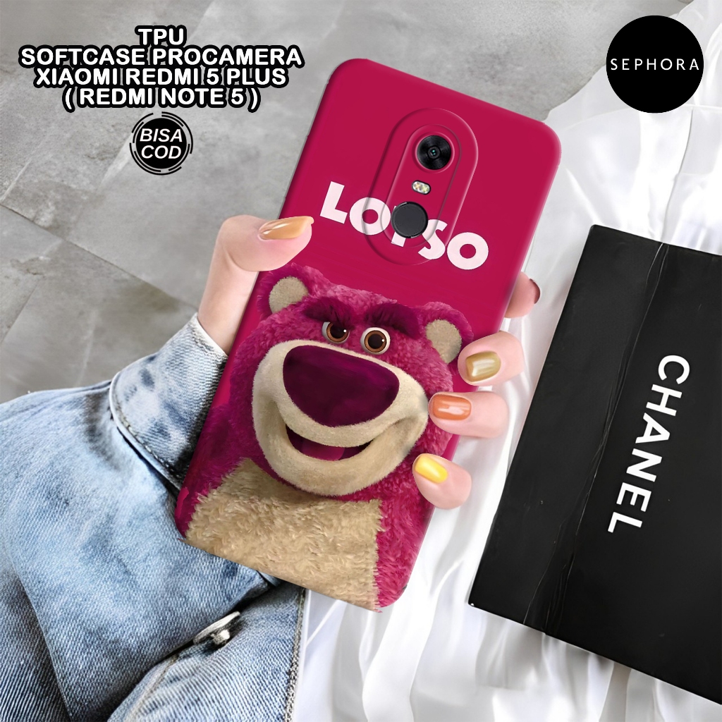Case XIAOMI Redmi 5 Plus ( Note 5 ) - Fashion Case Lotso - Softcase Redmi 5 Plus ( Note 5 ) - Case P