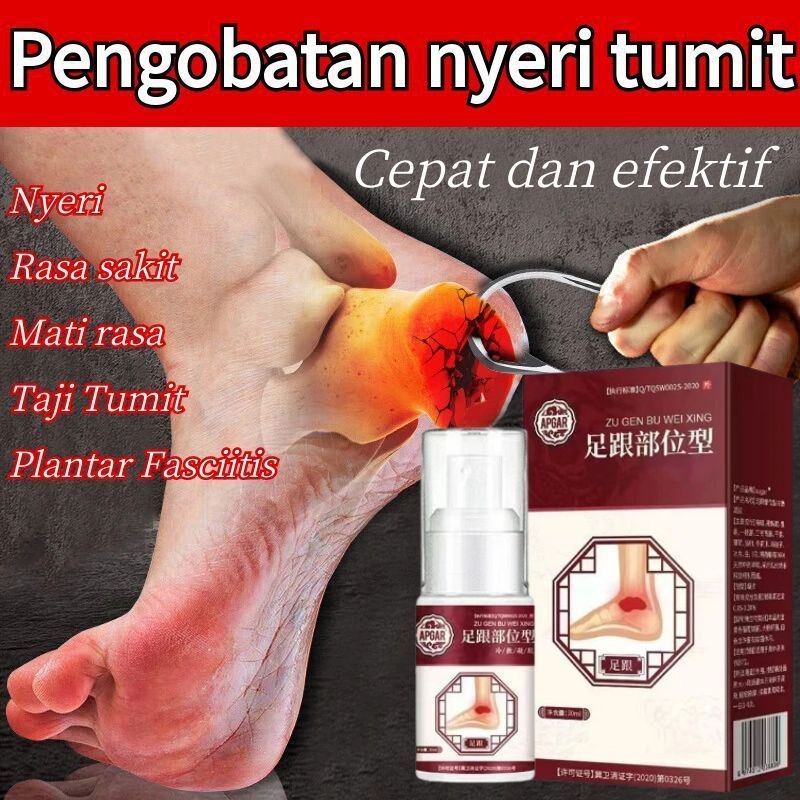 Terapi Kaki Obat Sakit Kaki Plantar Fasciitis Obat Sakit Tumit Pain Killer Spray Nyeri Tumit Kaki Tu