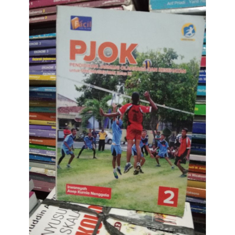 buku PJOK kelas 2 SMA penerbit grafindo kurikulum 2013