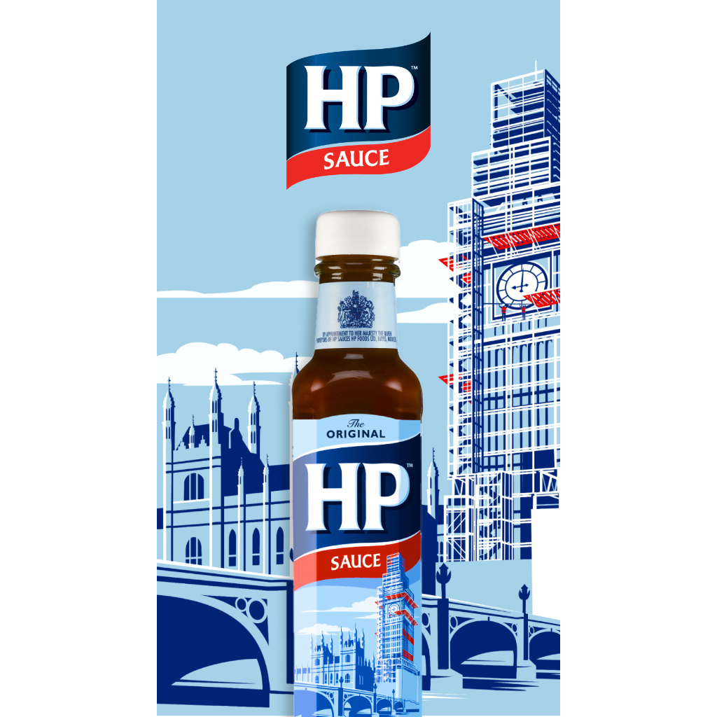 

HP Sauce Original Steak Sauce 255gr Saus Daging BBQ HP Sauce The Original Brown Sauce