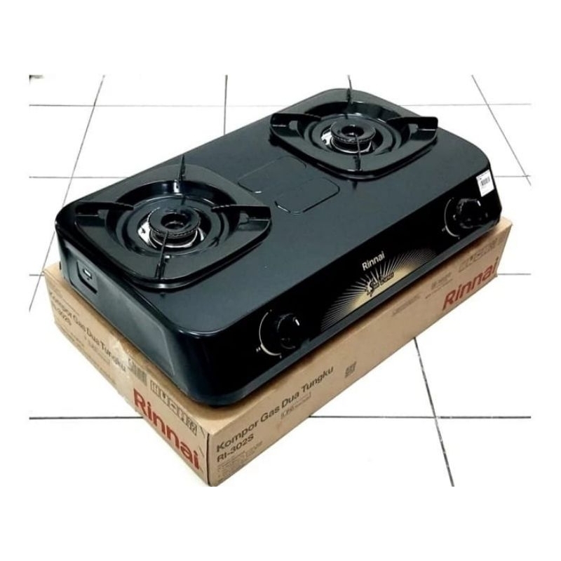 kompor rinnai 2 tungku  RI 302 S kompor gas rinnai RI 302 S