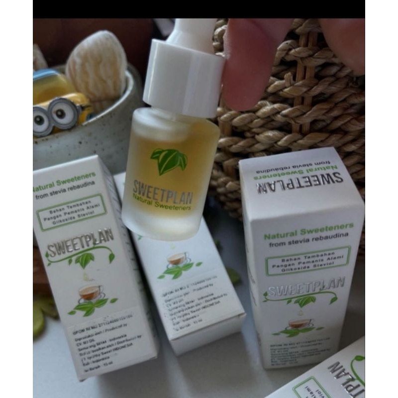 

Gula Stevia || Stevia Sweetplan || Natural Sweetener (per botol 15ml)