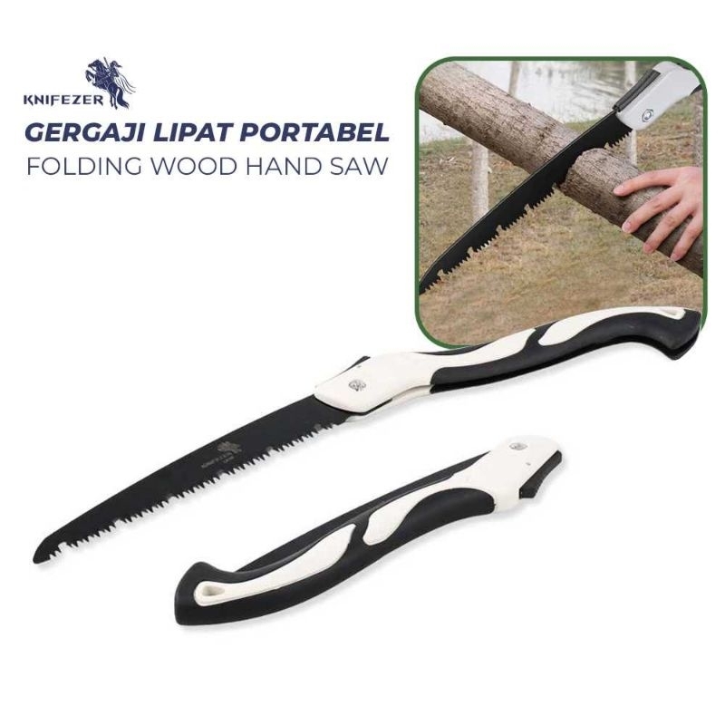 Gergaji Lipat Portable Folding Wood Hand Saw