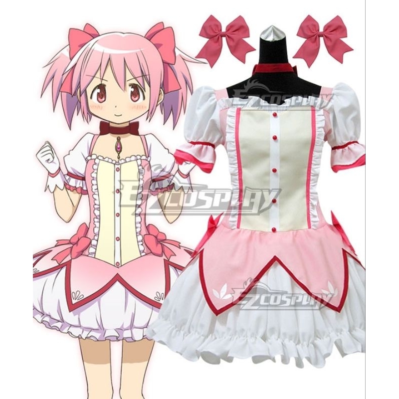 [PERIWINGKEL] KOSTUM MADOKA ANIME MADOKA MAGICA
