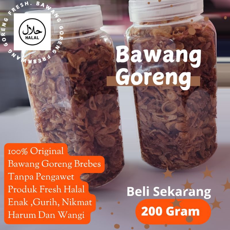

bawang goreng Brebes 200gram