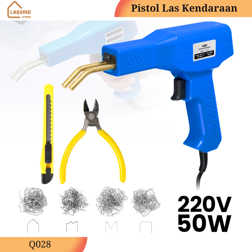 Pistol Las Plastik Bodi Bemper Kendaraan Otomotif Automotive Plastic Welding Gun AC 220 V 50W