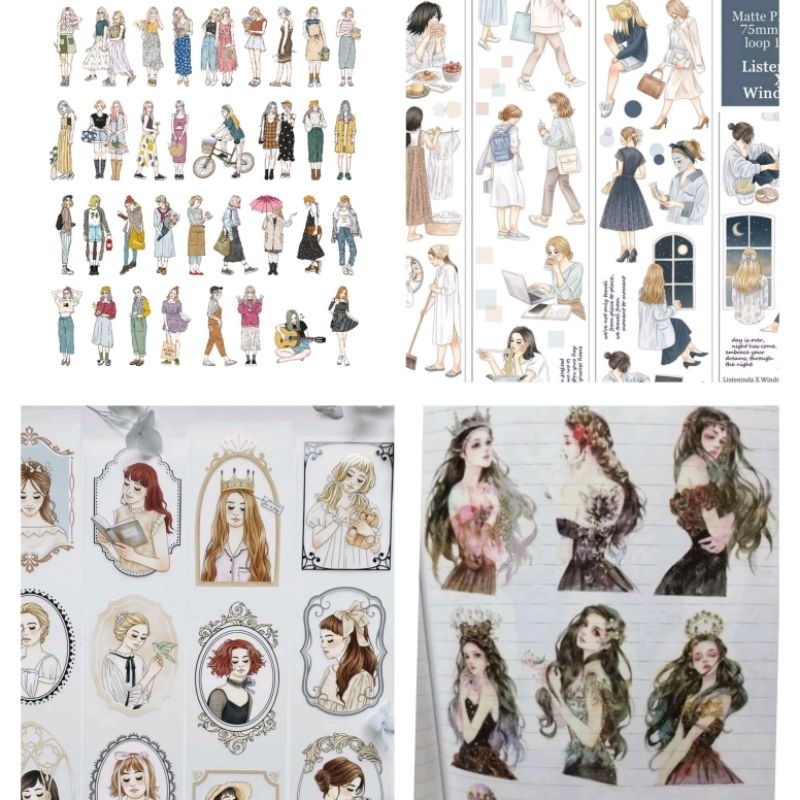 

wasitape PET sample windry x cafe analog journal scrapbook diy