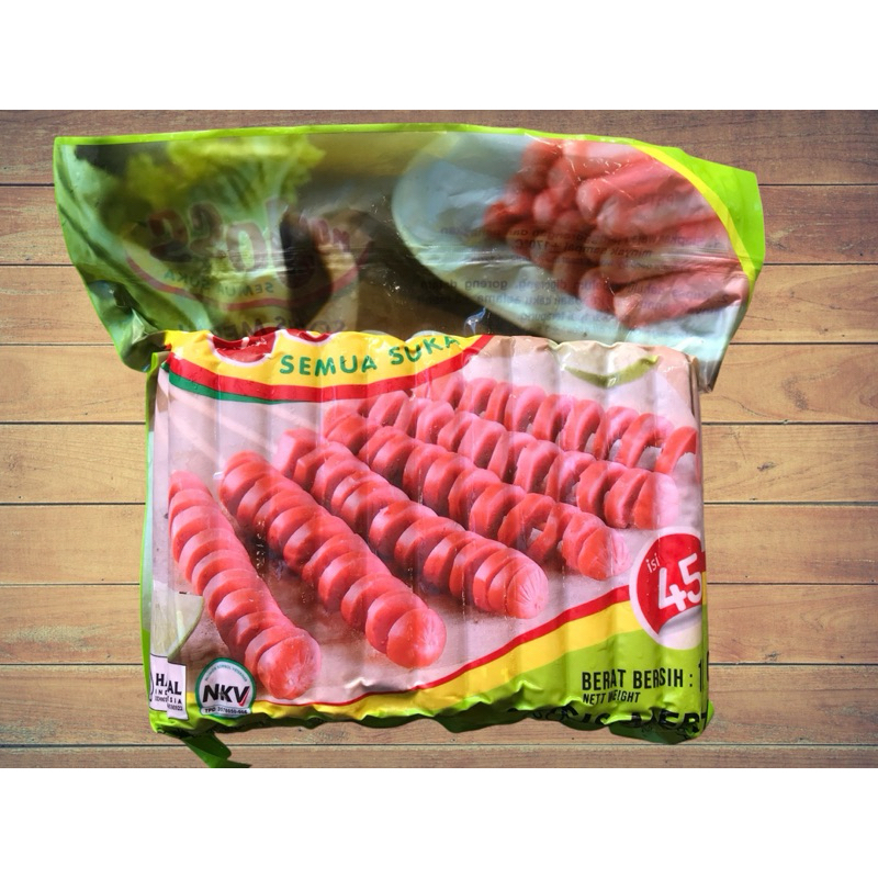 

Sosis Ngejoss 1kg isi 45