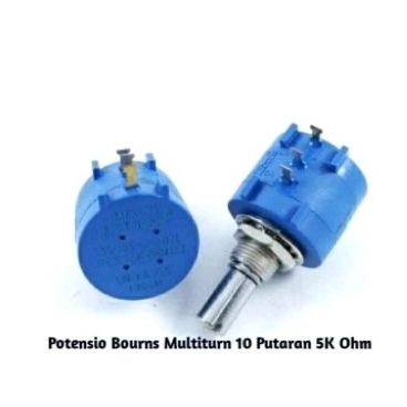 potensio bourns multiturn 10 putaran 5K OHM