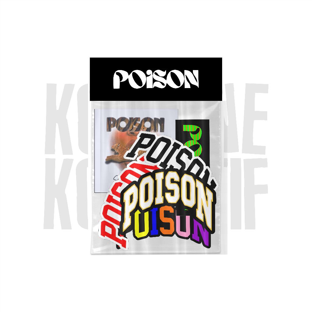 

Stikerpack Brand Poison Forever