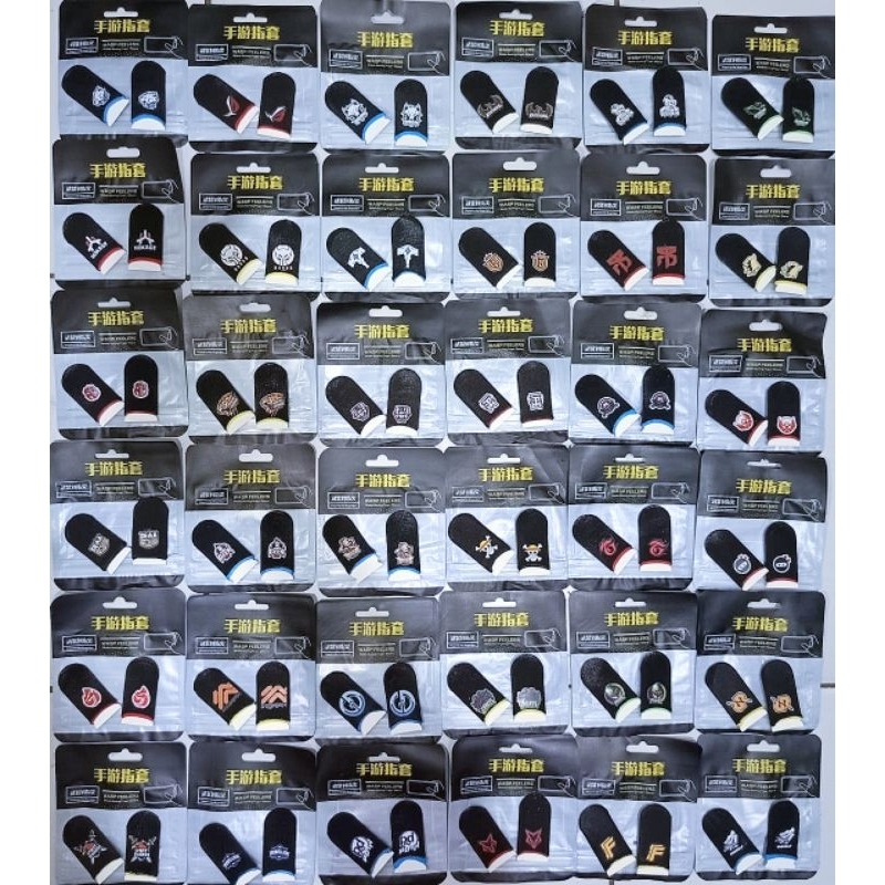 {'GROSIR 50,PASANG'} sarung jempol game motif eSports.