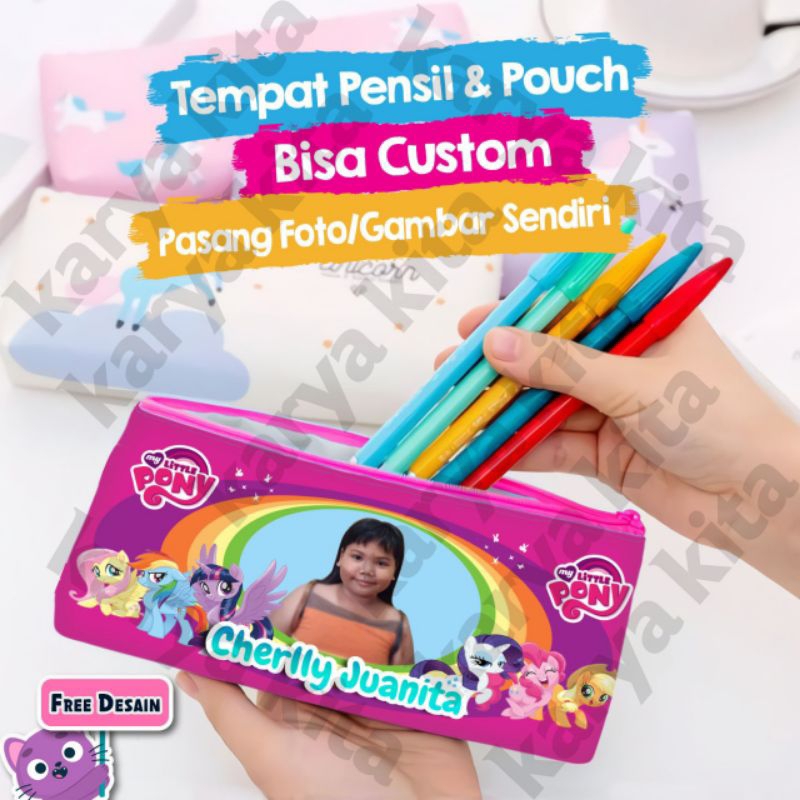 

TEMPAT PENSIL CUSTOM GRATIS DESAIN