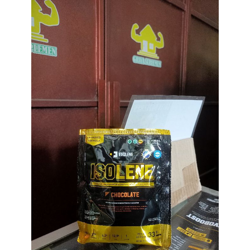 Evolene isolene 1 sachet BPOM HALAL Whey Protein Isolate
