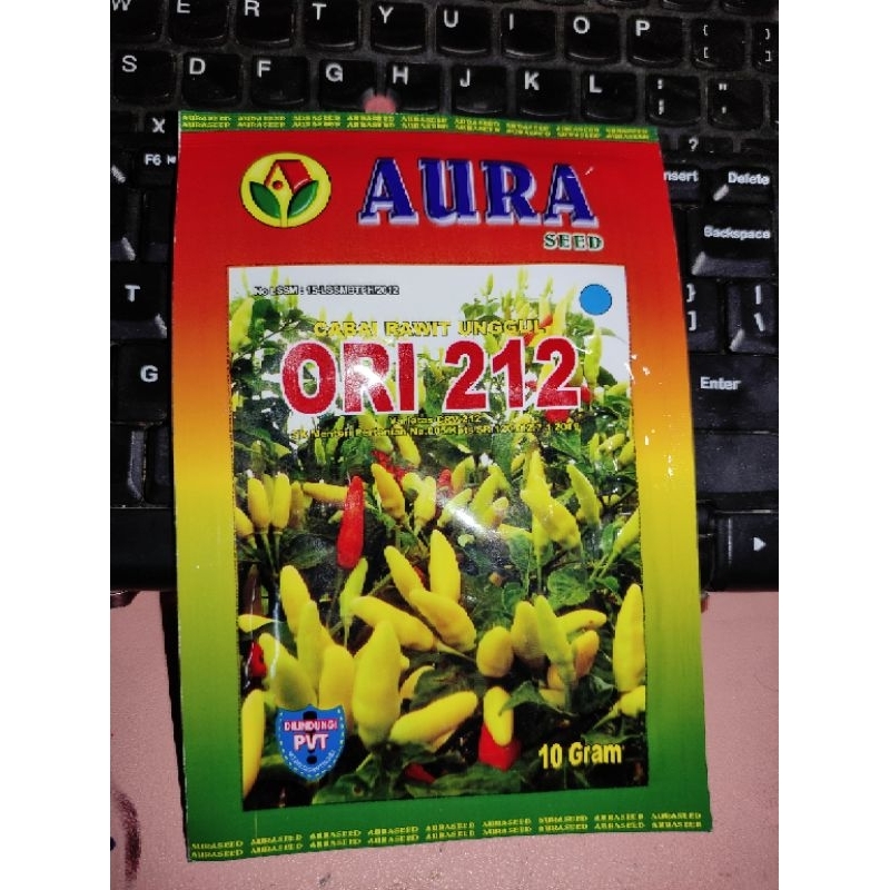 Bibit Cabai Rawit Lombok Unggul ORI 212 Aura Seed