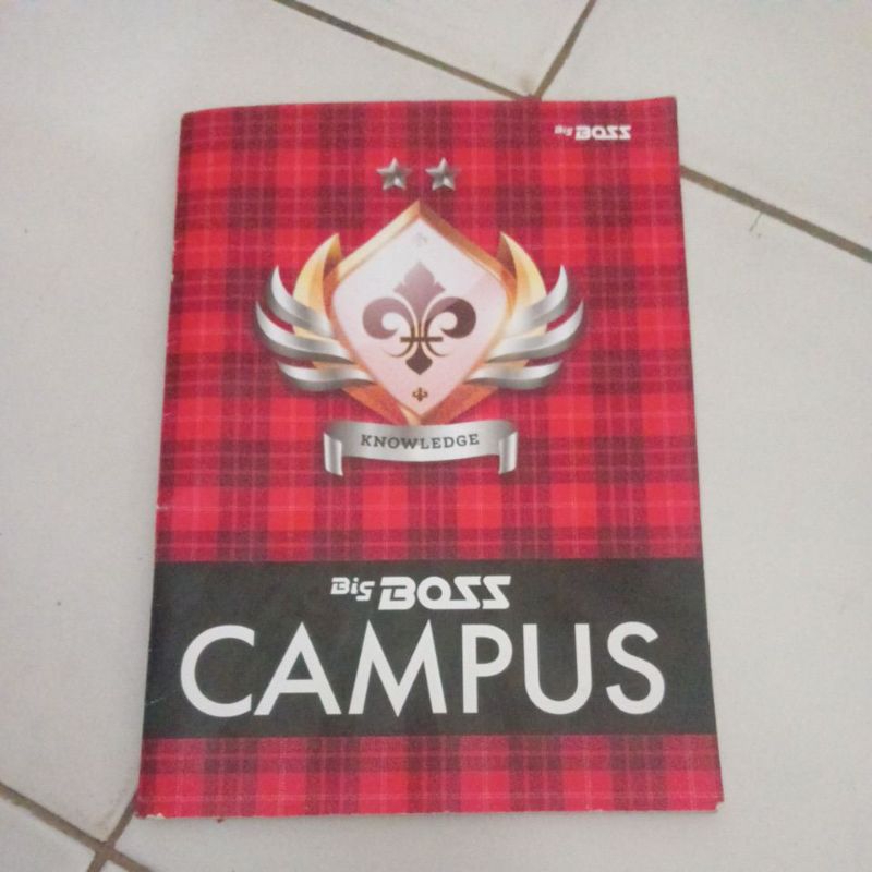 

Buku Tulis CAMPUS BigBos – Kertas Halus, Tahan Lama, & Nyaman untuk Menulis