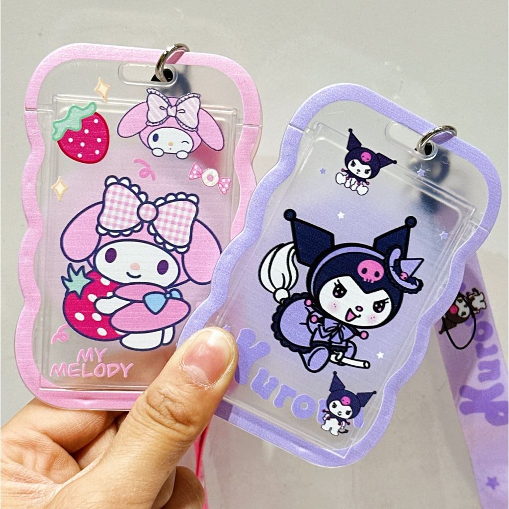 

1062 Tempat kartu / casing ID card pelajar sekolah kampus motif karakter kartun sanrio