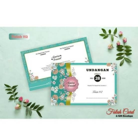 Kertas Blangko Undangan Falah 112 Murah