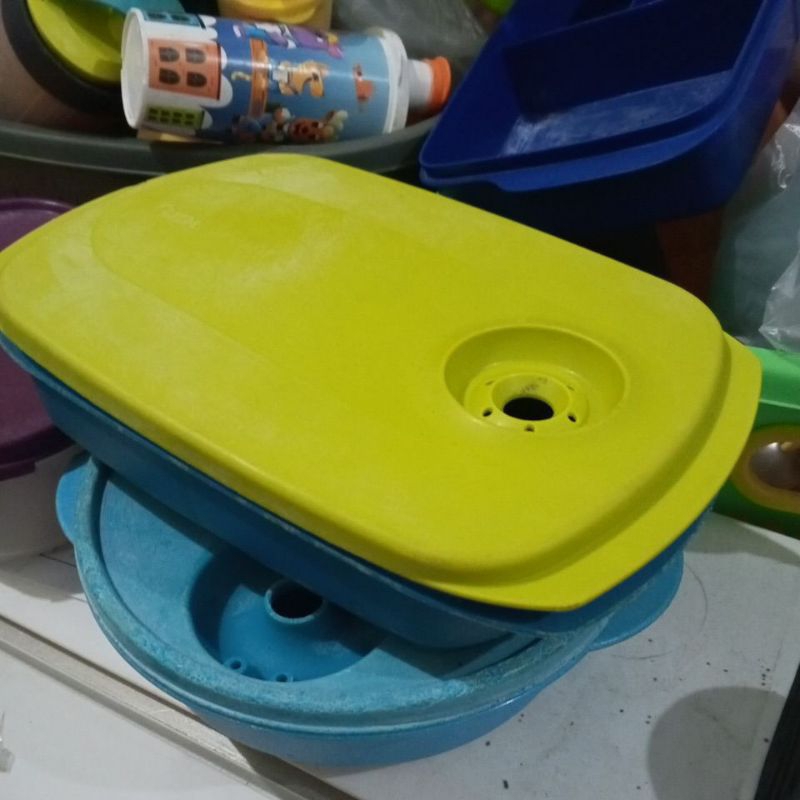 Tempat Makan Tupperware Second MINUS bowl LSA Junmod LHB BYO square preloved