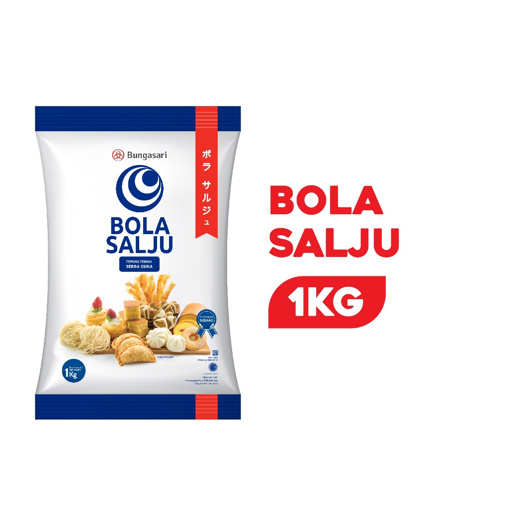 

Tepung Terigu Bola Salju kemasan 1kg