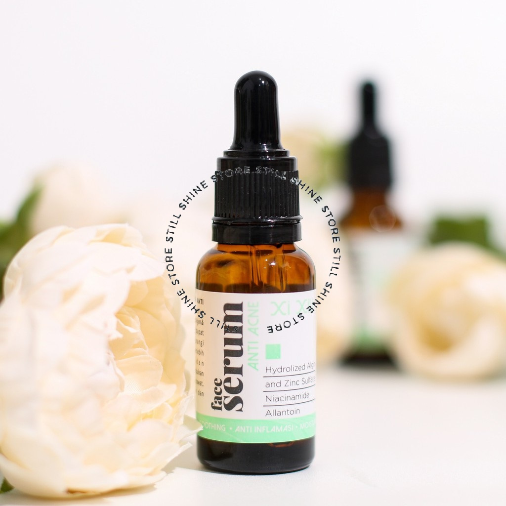 Face Serum Perawatan Pembersih Penghilang Bekas Jerawat Komedo Flek Hitam Kulit Wajah Kecantikan Wan