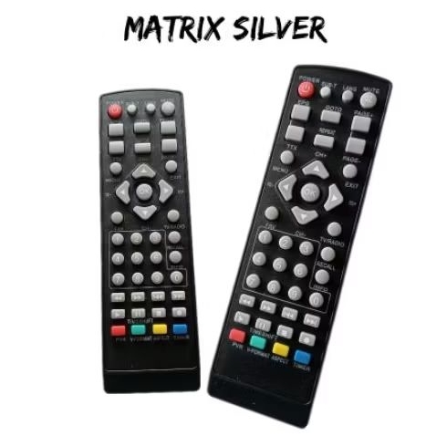 REMOT SET TOP BOX MATRIX SILVER REMOT STB MATRIX SILVER 002