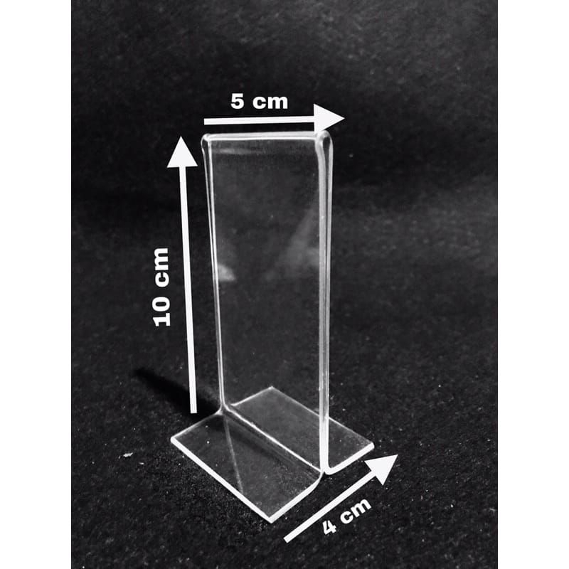 

nomer meja akrilik 5 x 10 cm model T potret