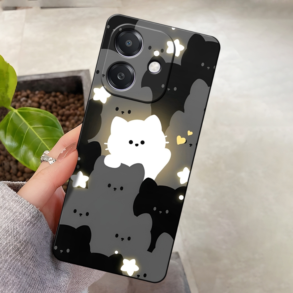 Soft Case Hp Oppo A3X 4G | 5G / Oppo A5i Terbaru Motif cantik boneka keren Softcase Procamera Karet 